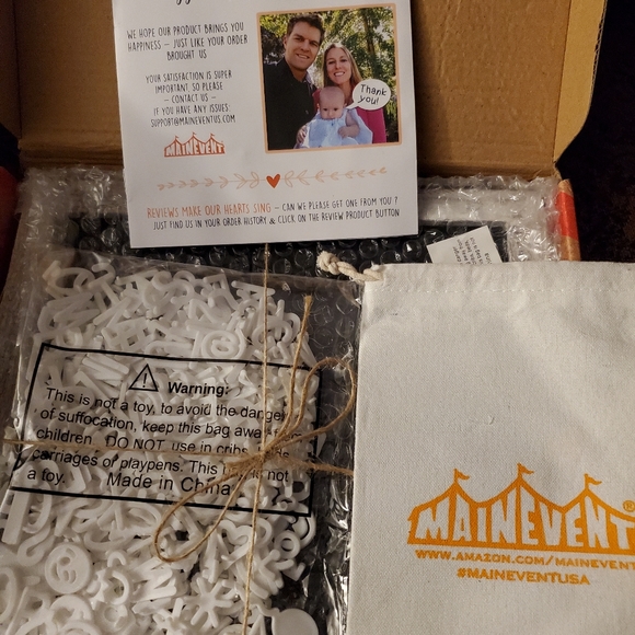 New in box Main Event letterboard - Picture 4 of 5